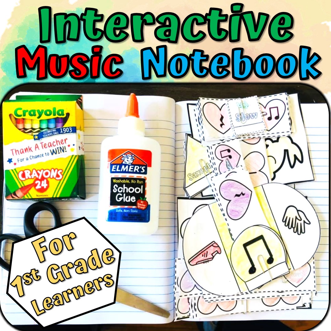 1st Grade Interactive Music Notebook