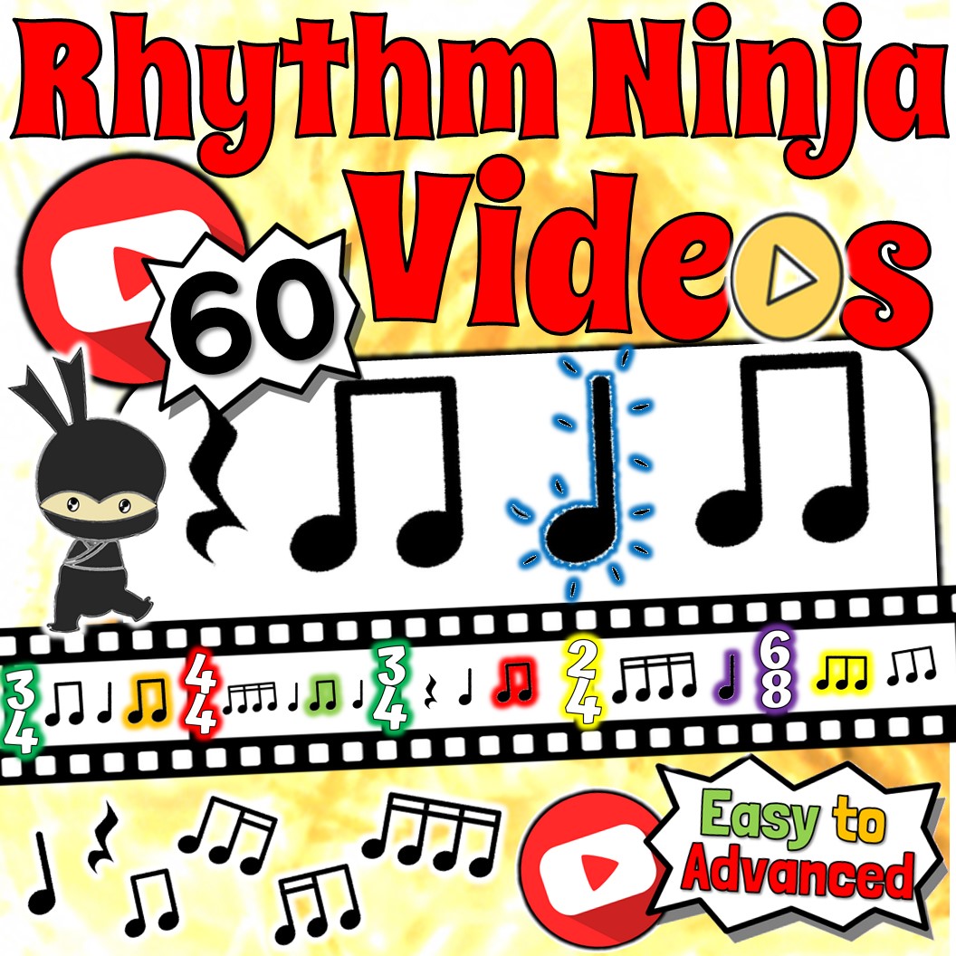 *FREEBIE* Rhythm Ninja Videos